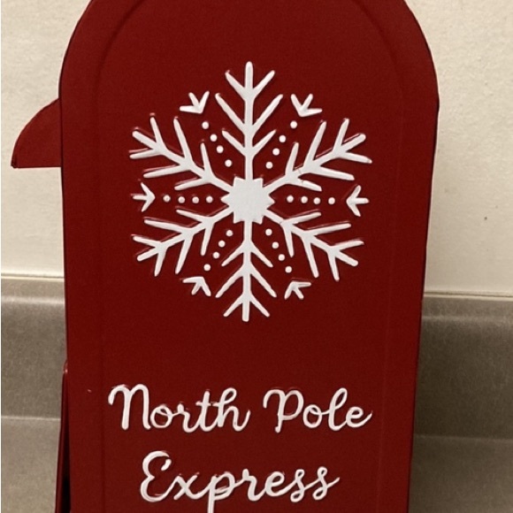 Letters to Santa Metal Mailbox NWT - Picture 5 of 5